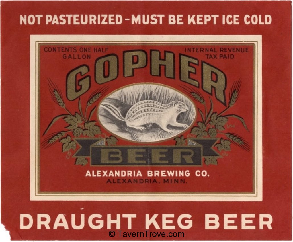 Gopher Draught Beer