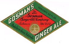 Gosman's Ginger Ale