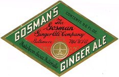 Gosman's Ginger Ale