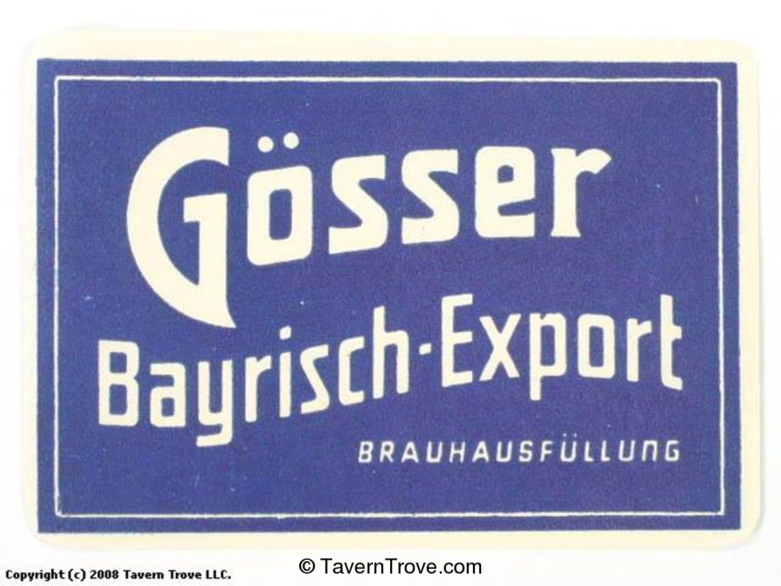 Gösser Bayrisch Export