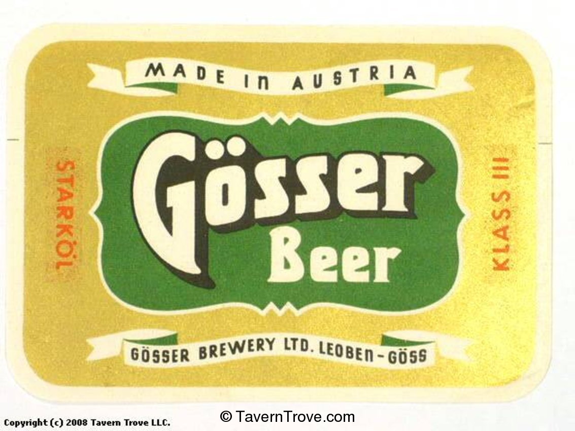 Gösser Beer