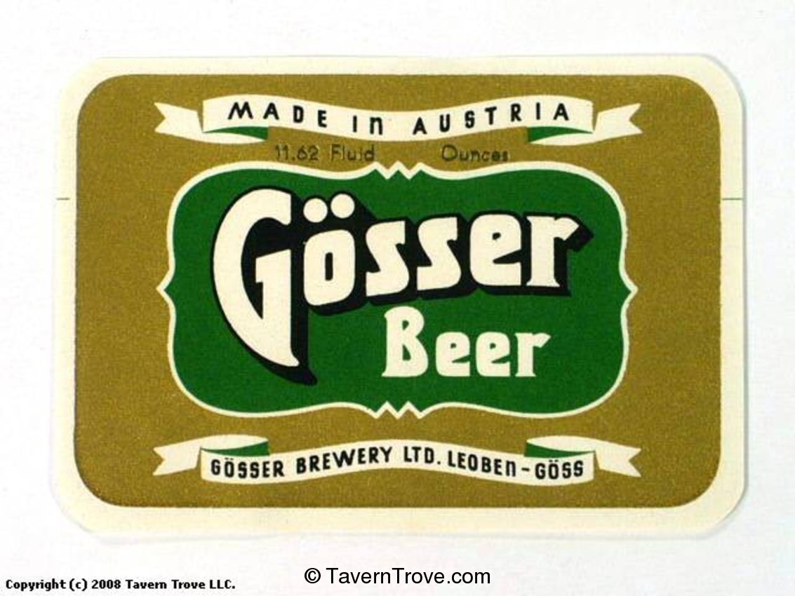 Gösser Beer