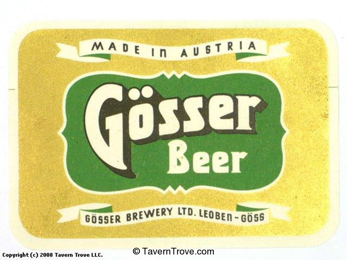 Gösser Beer Starköl