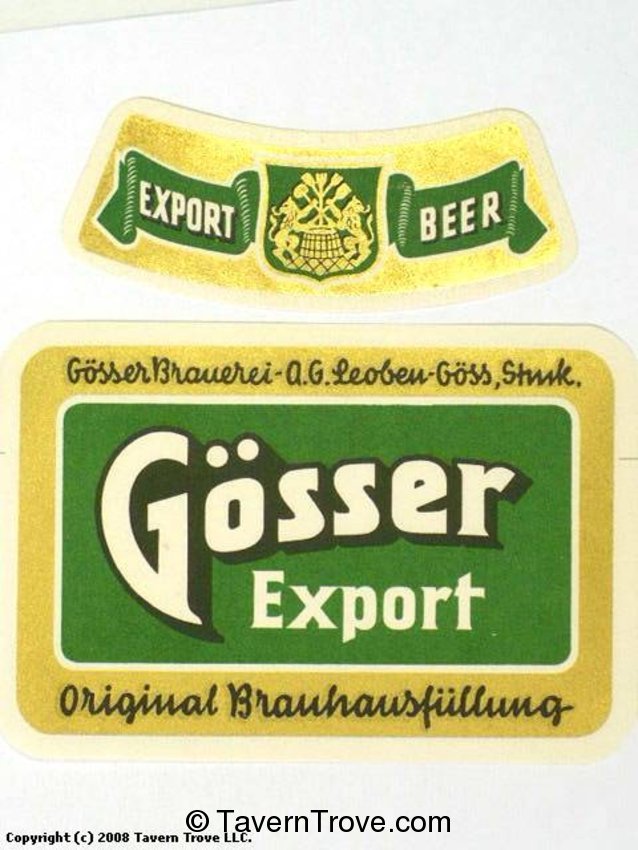 Gösser Export Beer
