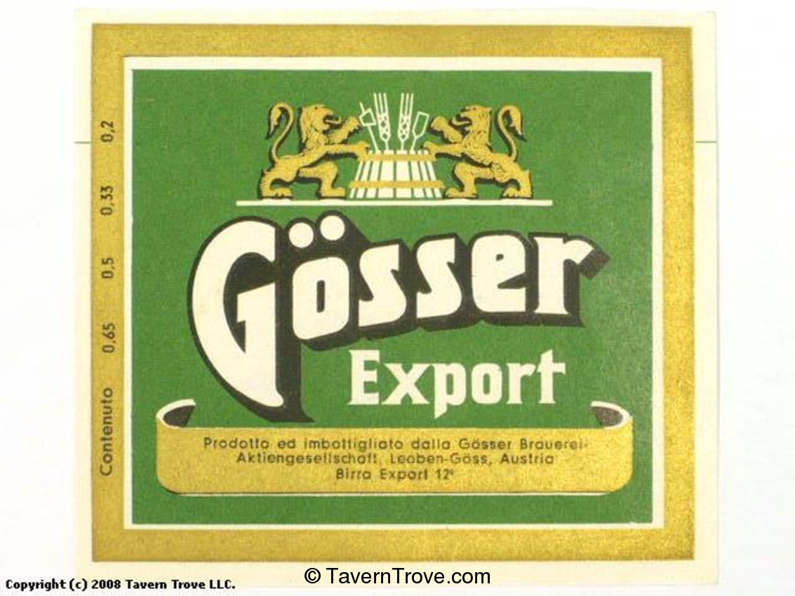 Gösser Export