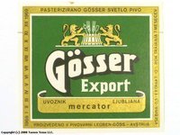 Gösser Export Mercator