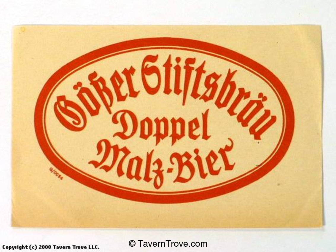 Gößer Stiftsbräu Doppel Malz-Bier