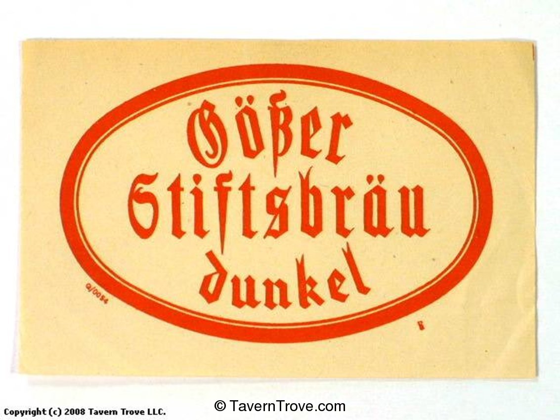 Gößer Stiftsbräu Dunkel