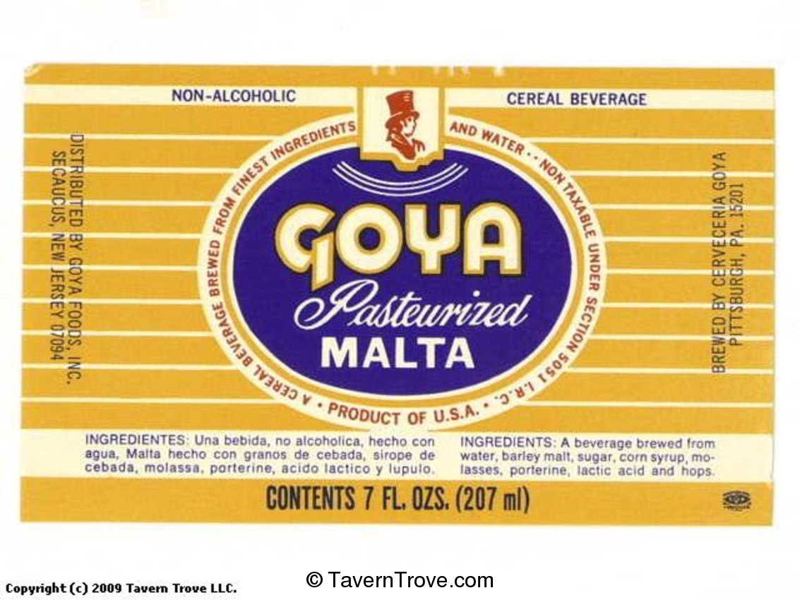 Goya Pasteurized Malta