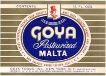 Goya Pasteurized Malta
