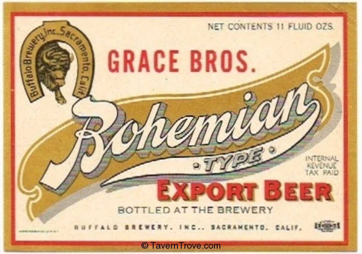 Grace Bros. Bohemian Export Beer