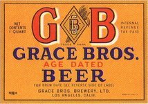 Grace Bros. GB Age Dated Beer