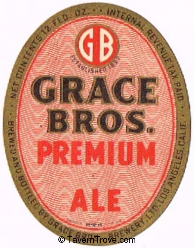 Grace Bros. Premium Ale