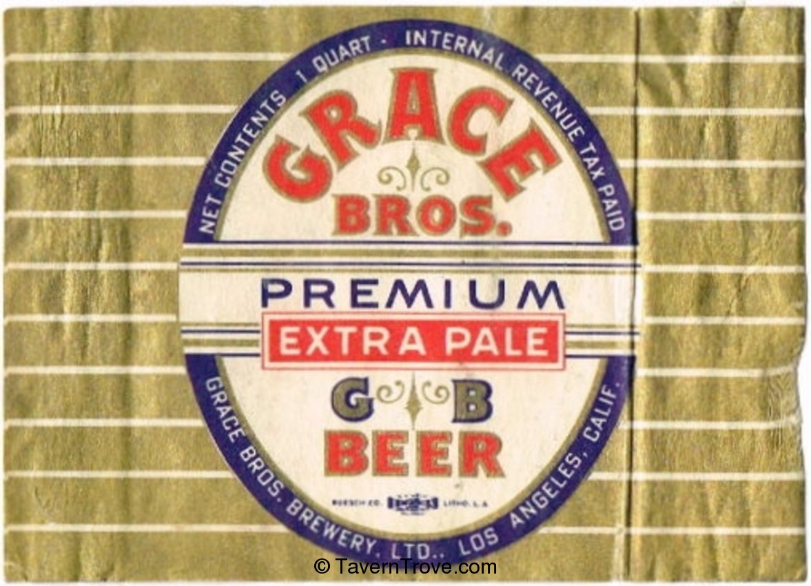 Grace Bros. Premium Beer