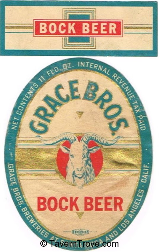 Grace Bros. Bock Beer