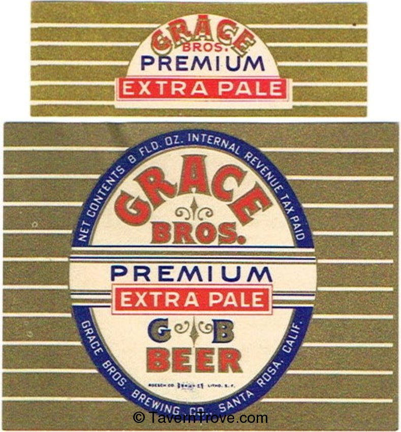 Grace Bros. Premium Beer