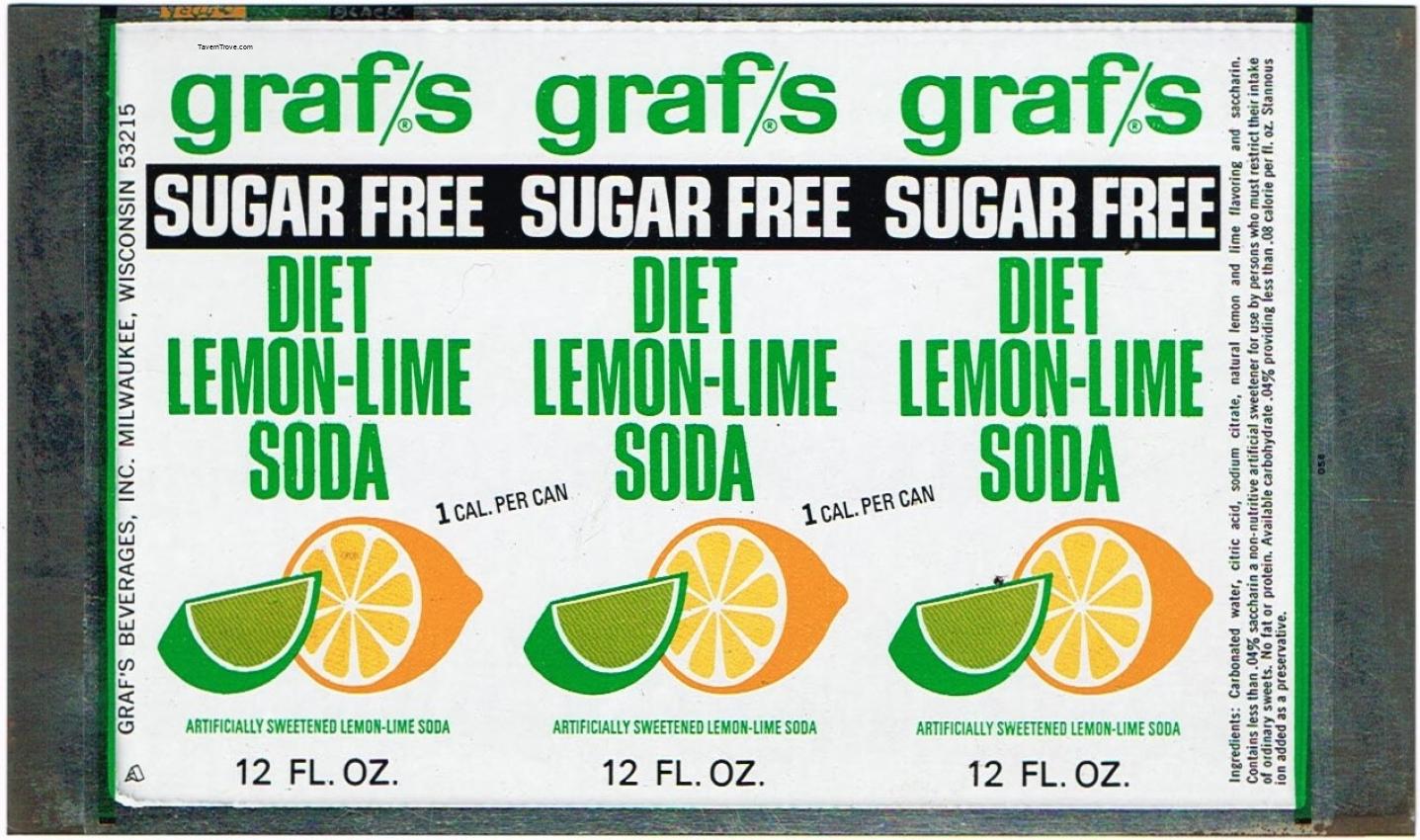 Graf/s Lemon Lime Soda Diet (sheet)