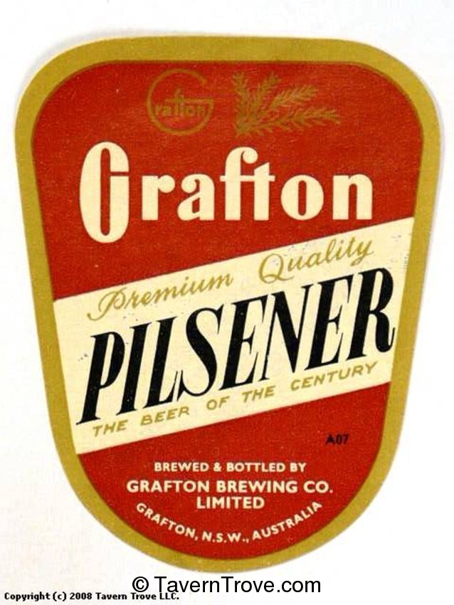 Grafton Pilsener Beer