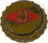 Grain Belt Beer (enamel grey oval)