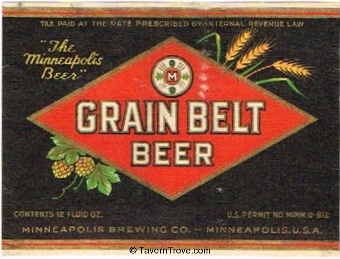 Grain Belt Beer 