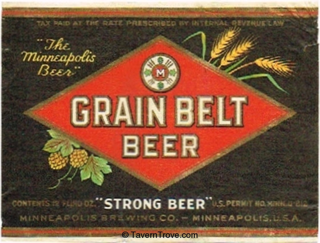 Grain Belt Beer 
