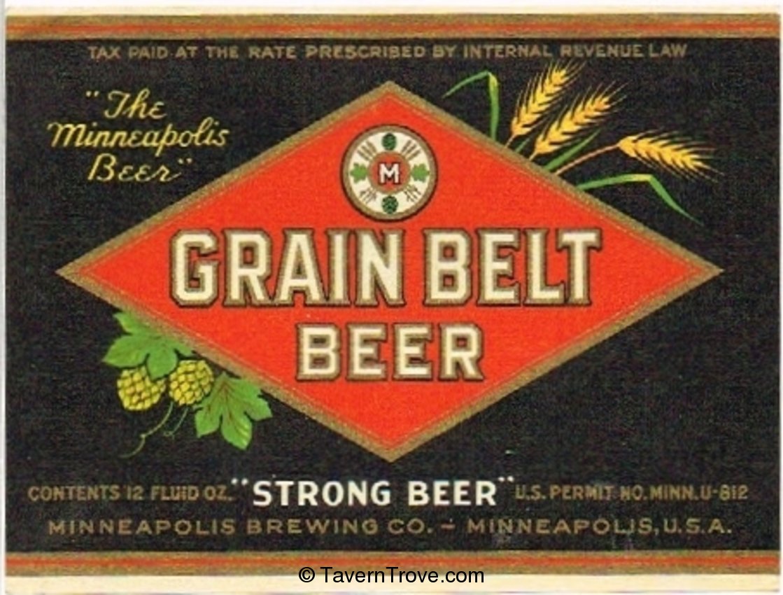 Grain Belt Beer 