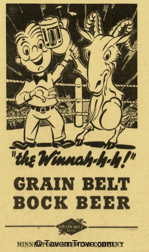 Grain Belt Bock Beer