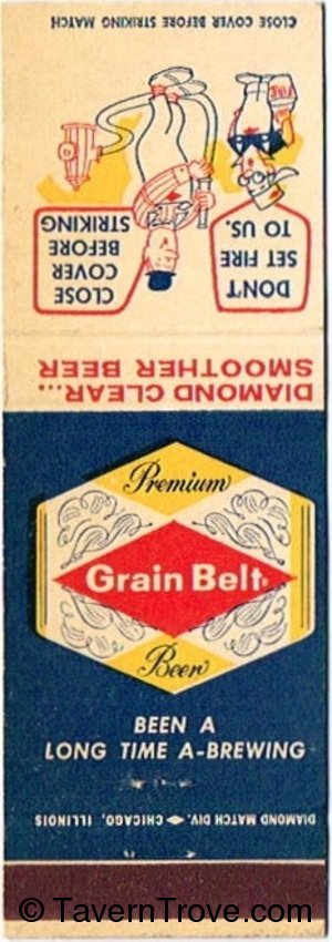 Grain Belt Premium Beer close cover