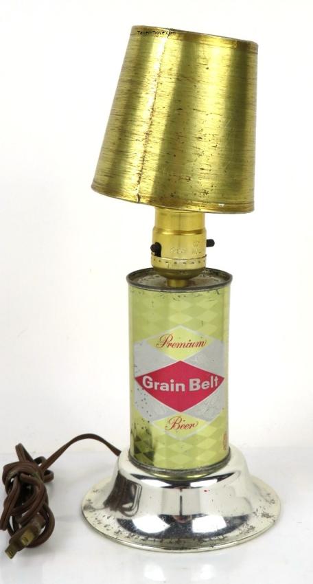Grain Belt Beer Can Lamp