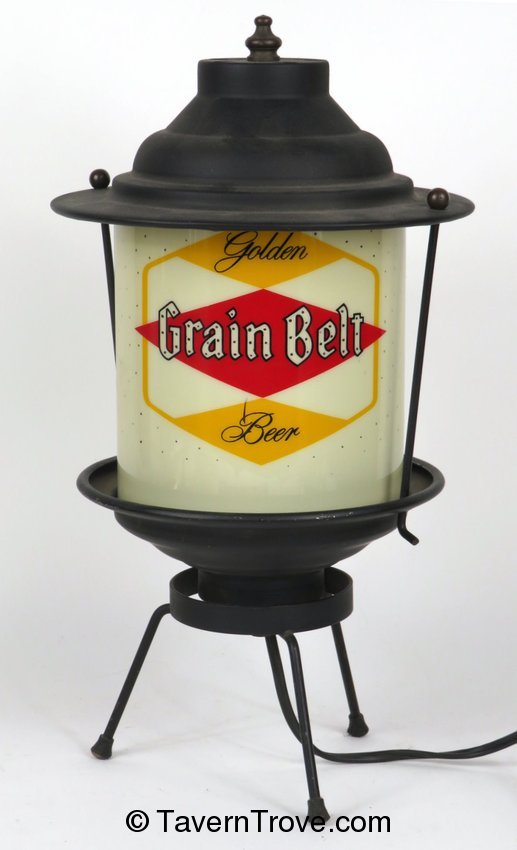 Grain Belt Beer Spinning Heat Lantern