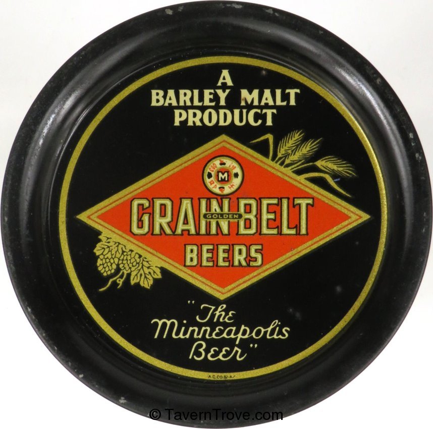 Grain Belt Beers Tip Tray