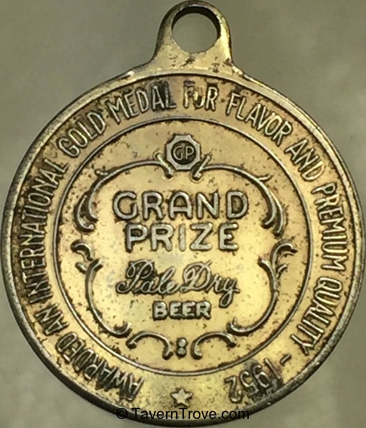 Grand Prize Beer fob