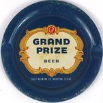 Grand Prize Beer tin ash tray