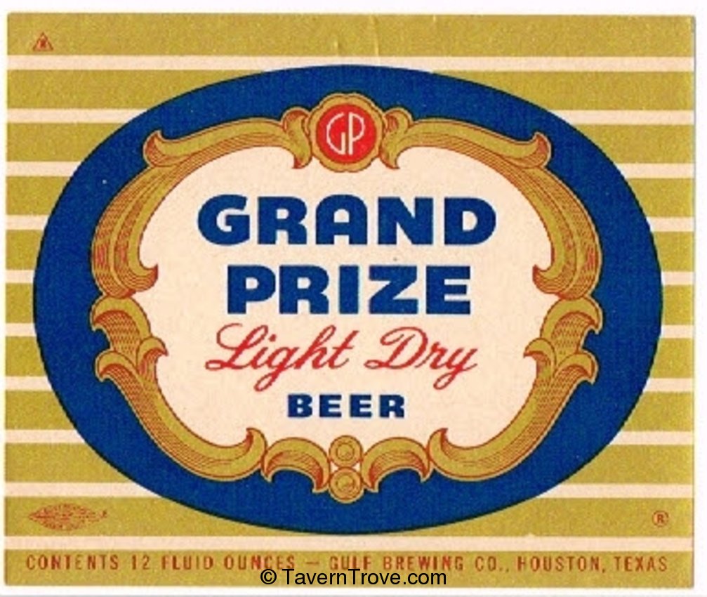 Grand Prize Light Dry Beer