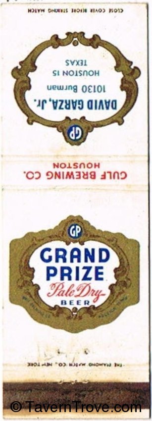 Grand Prize Pale Dry Beer