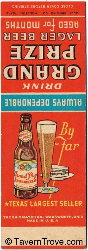 Grand Prize Beer (sample)