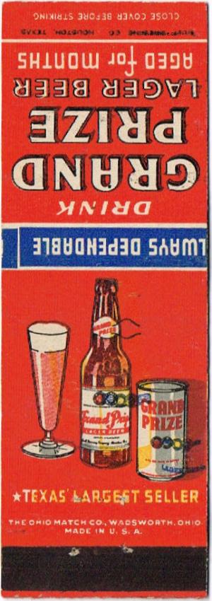 Grand Prize Beer Dupe