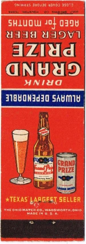 Grand Prize Beer Dupe