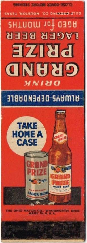 Grand Prize Beer Dupe