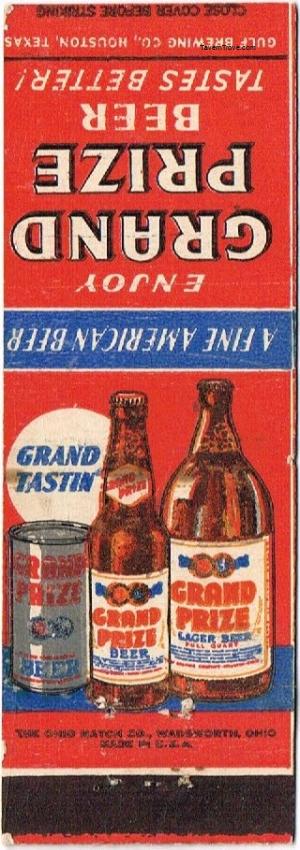 Grand Prize Beer Dupe