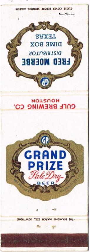 Grand Prize Pale Dry Beer