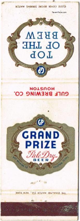 Grand Prize Pale Dry Beer