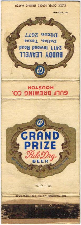 Grand Prize Pale Dry Beer