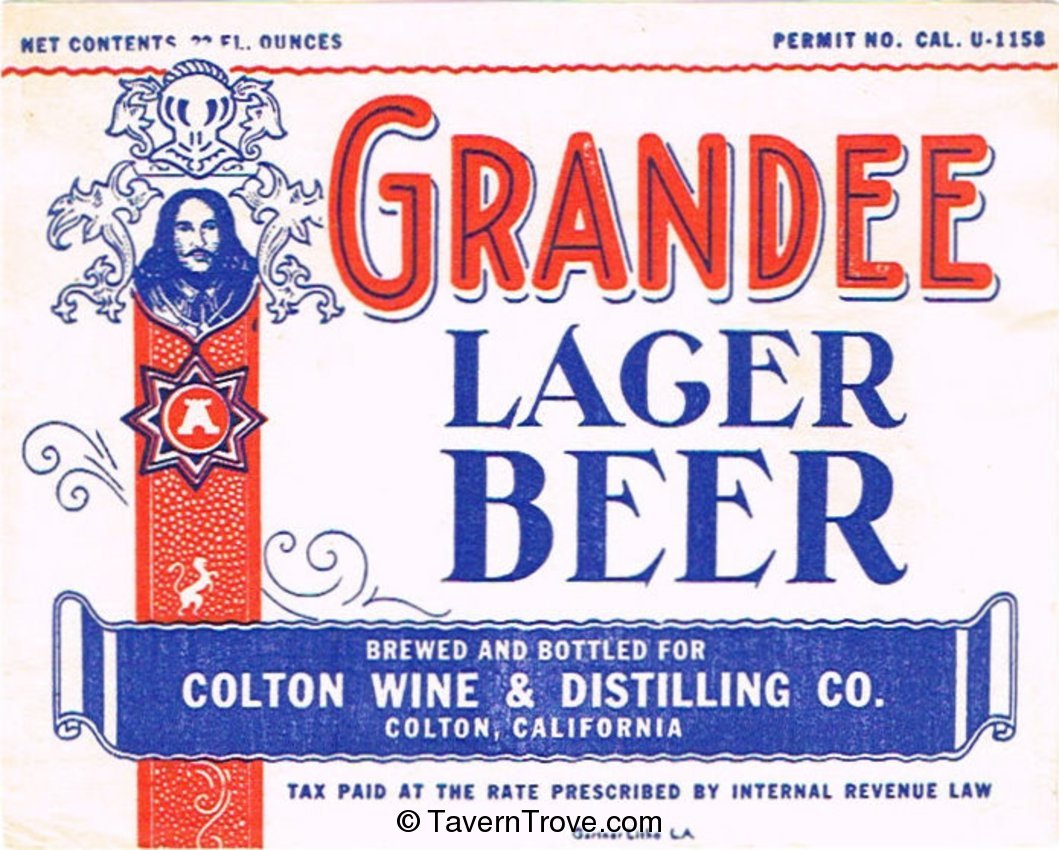 Grandee Lager Beer