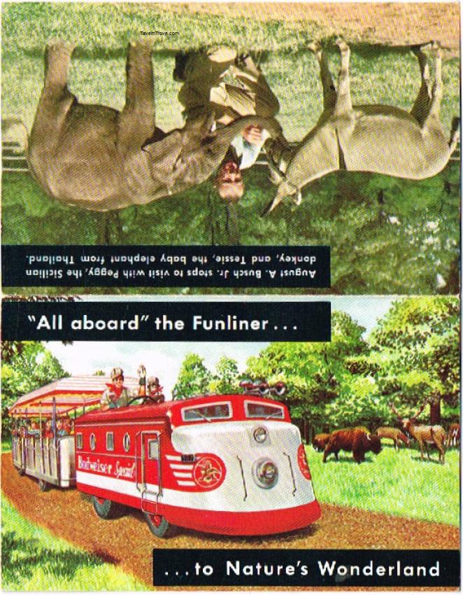 Grant's Farm Funliner Railroad Passenger Check