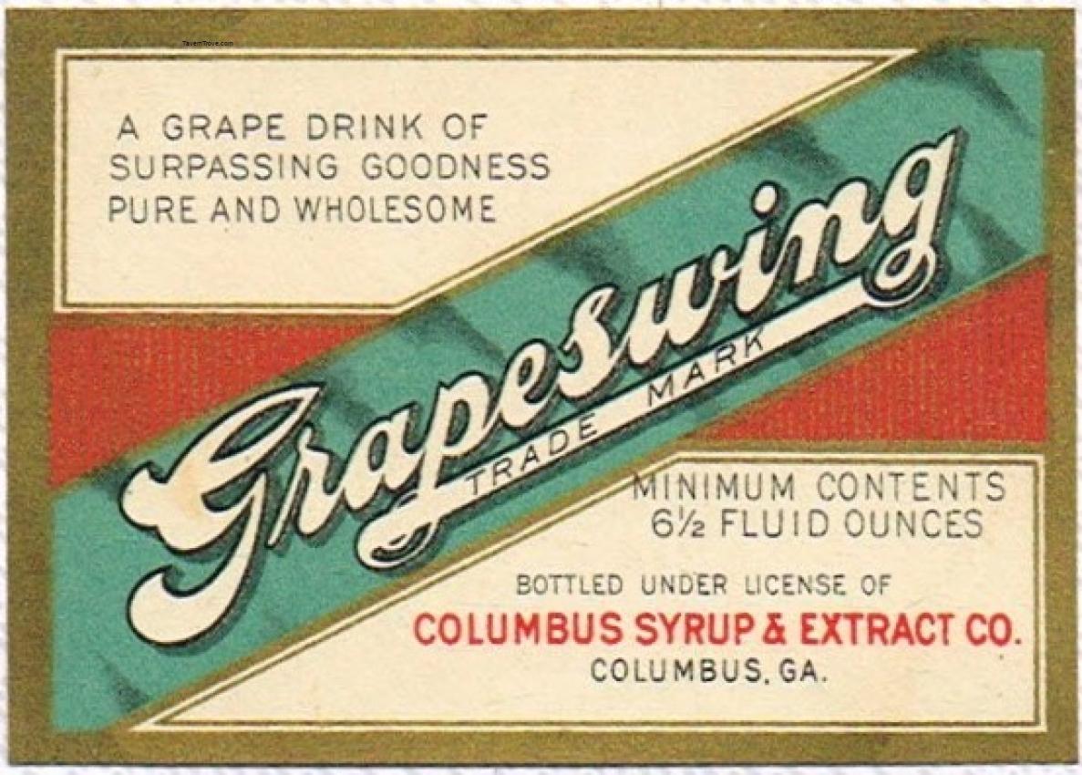 Grapeswing Soda 6½oz Columbus Georgia