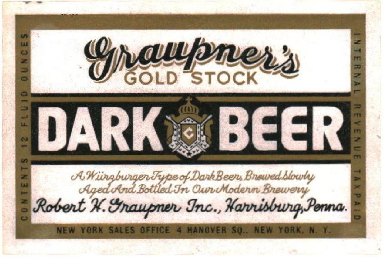 Graupner's Dark Beer