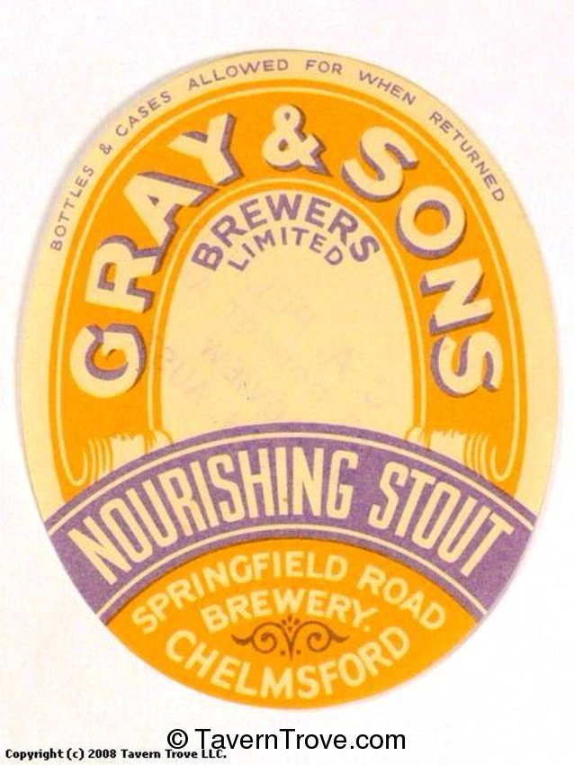 Gray & Sons Nourishing Stout