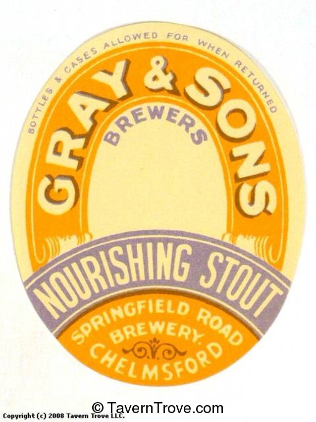 Gray & Sons Nourishing Stout