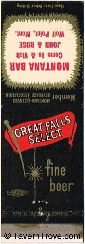 Great Falls Select Beer